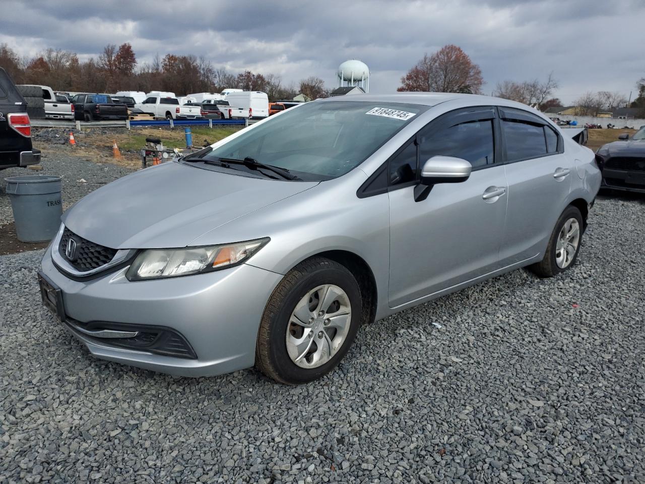 Lot #3291384142 2015 HONDA CIVIC LX