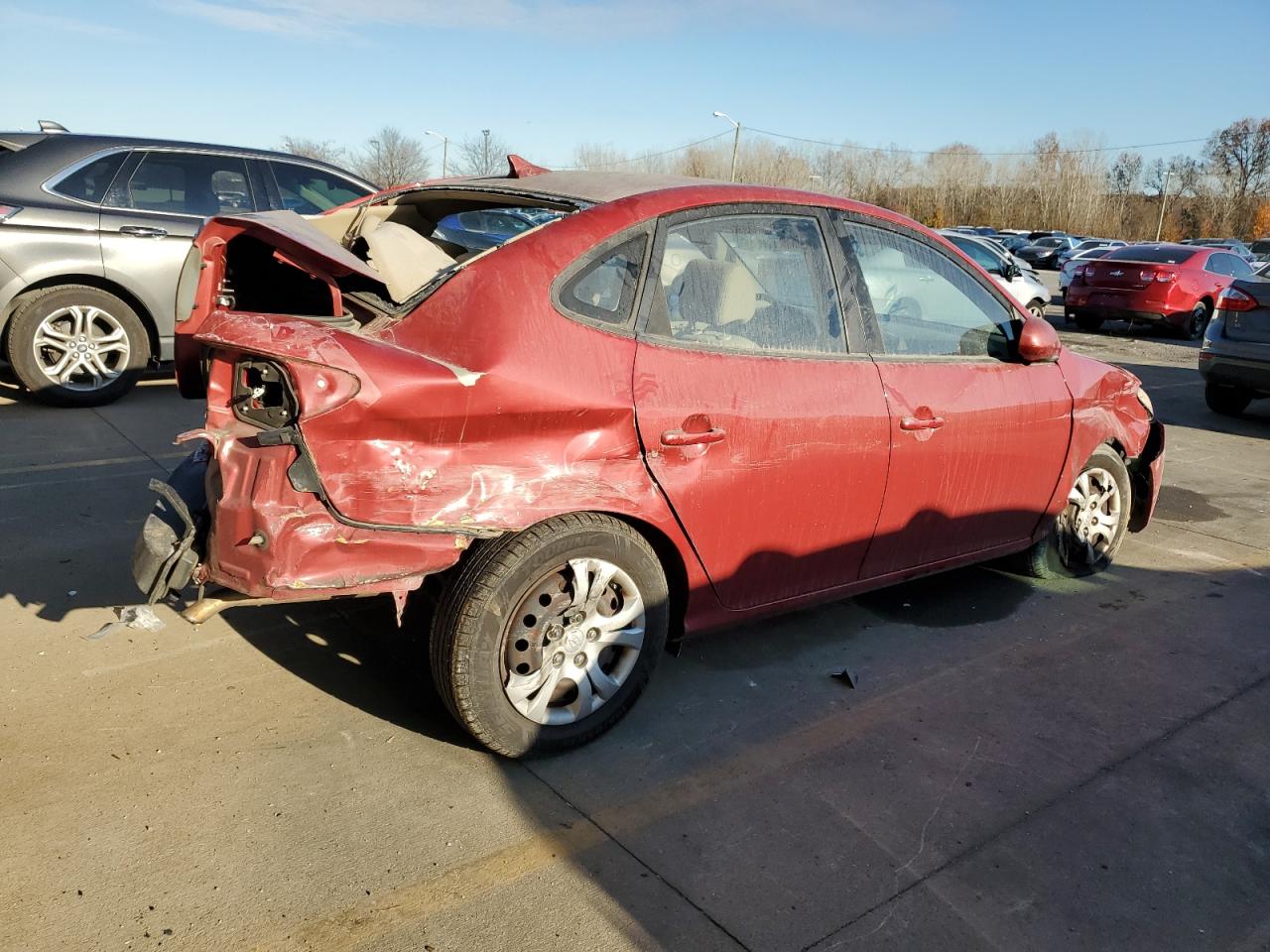 HYUNDAI ELANTRA BLUE