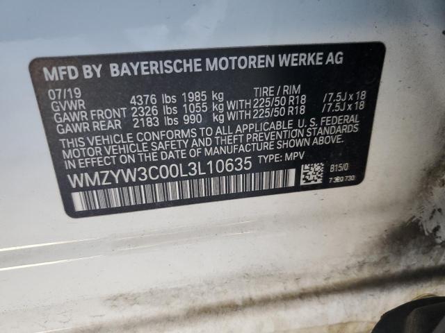 2020 MINI COOPER COU #3292566688