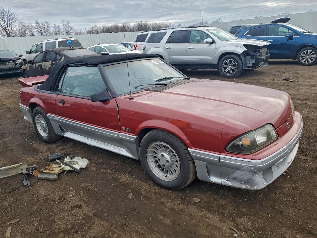 Lot #3303632957 1987 FORD MUSTANG GT