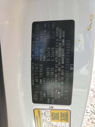 2010 KIA SEDONA LX #3296426651