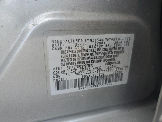 2014 NISSAN SENTRA S #3301803354