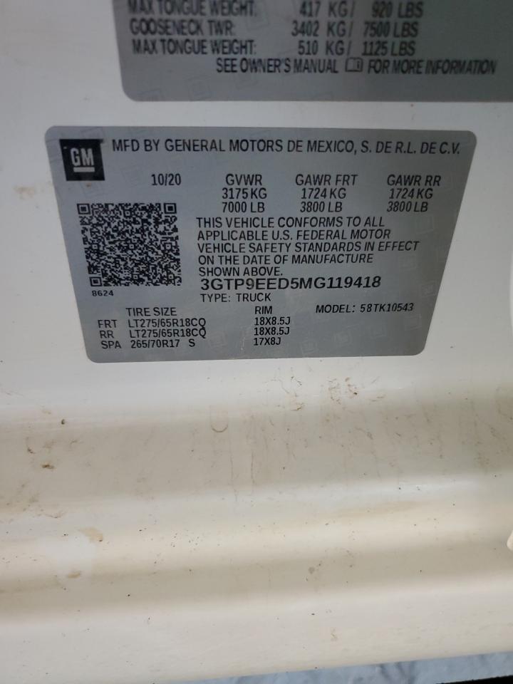 GMC SIERRA K1500 AT4