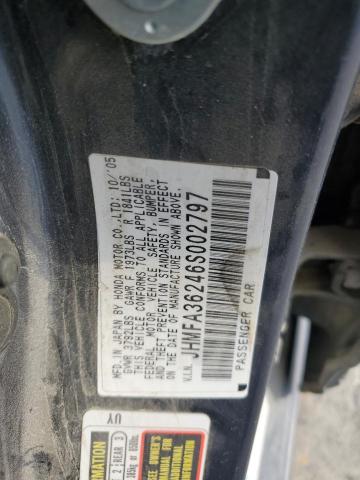 2006 HONDA CIVIC HYBR #3293546437