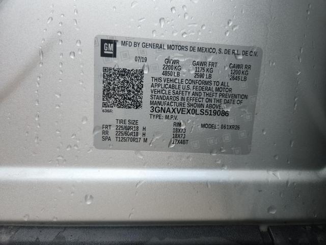 2020 CHEVROLET EQUINOX LT #3298159260