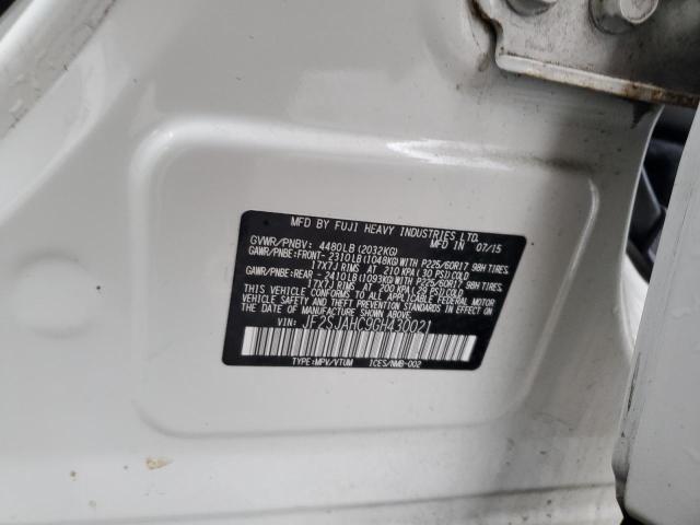 2016 SUBARU FORESTER 2 #3302911058