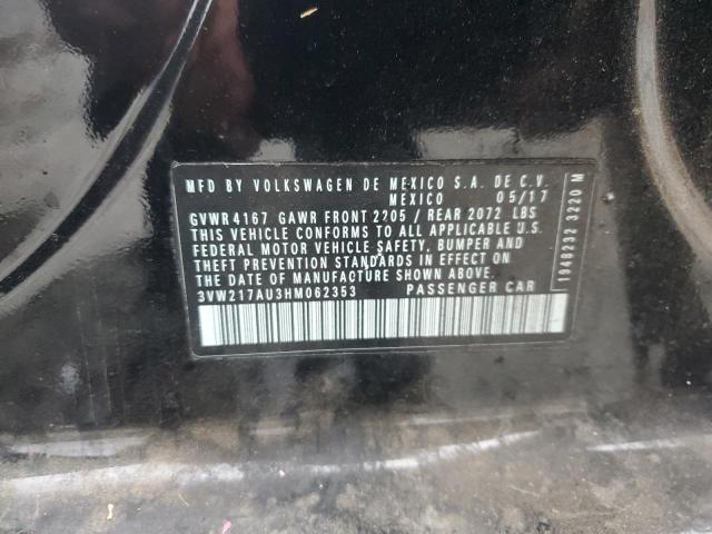 2017 VOLKSWAGEN GOLF S #3293303438