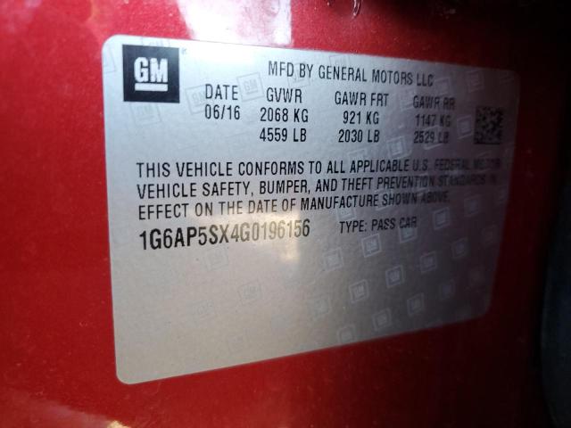 2016 CADILLAC CTS #3284679328