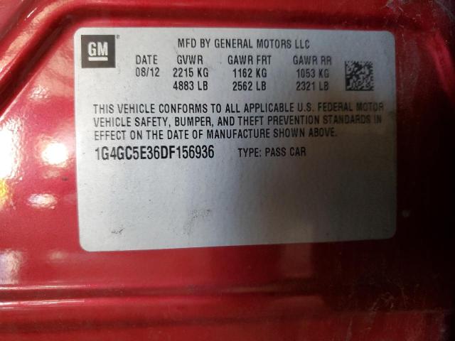 2013 BUICK LACROSSE #3301986438