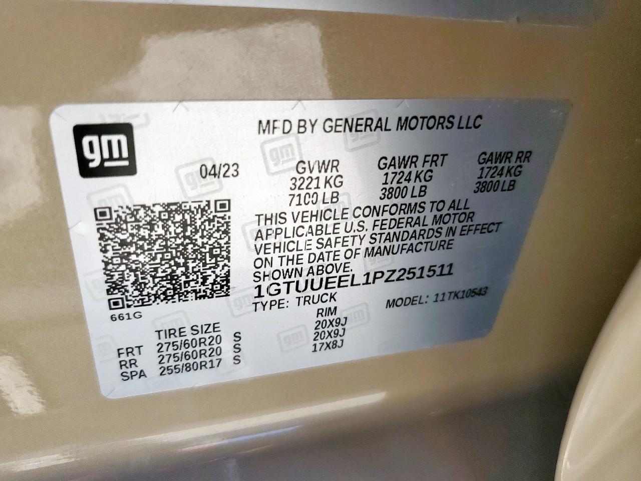 GMC SIERRA K1500 AT4