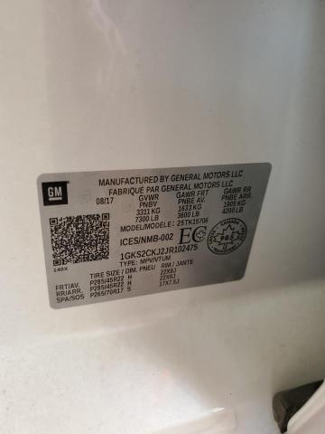 2018 GMC YUKON DENA - 1GKS2CKJ2JR102475