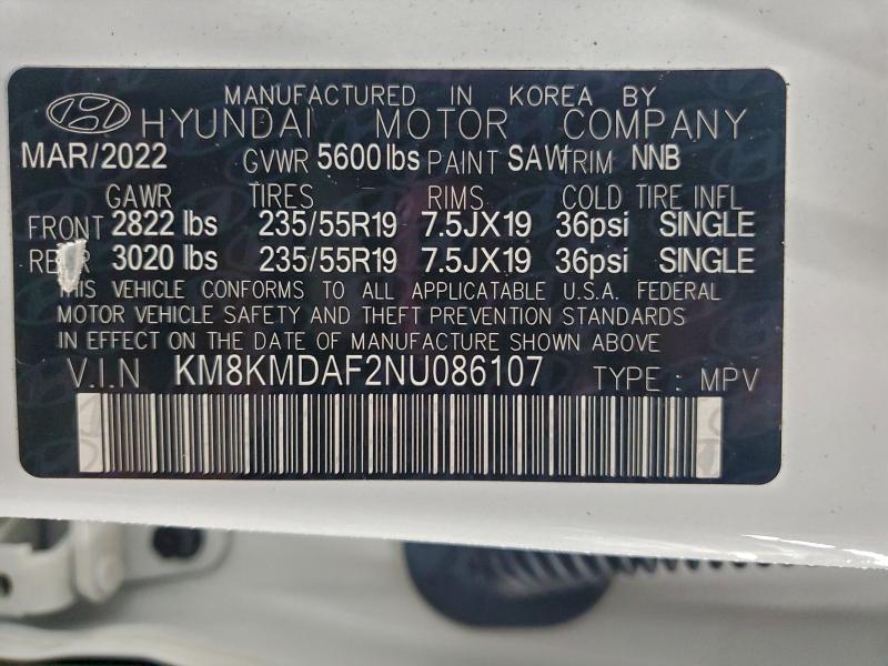 2022 HYUNDAI IONIQ 5 SE #3298149250
