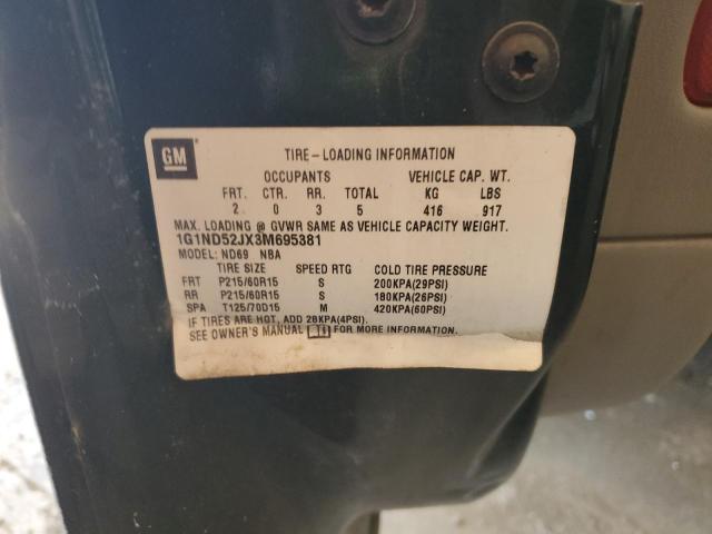 2003 CHEVROLET MALIBU #3287670010