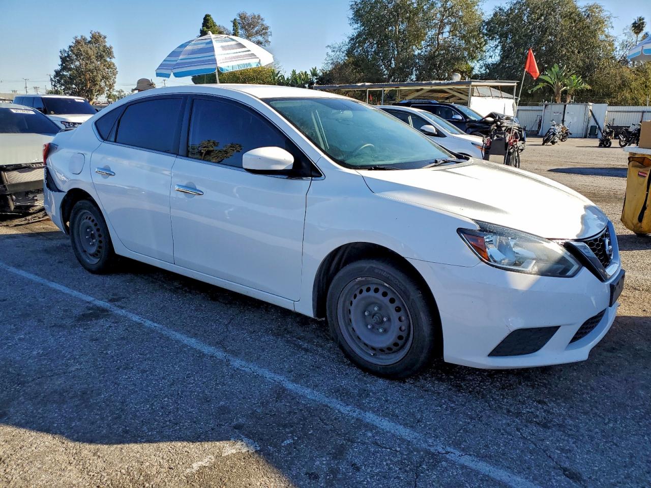 Lot #3302806902 2019 NISSAN SENTRA S