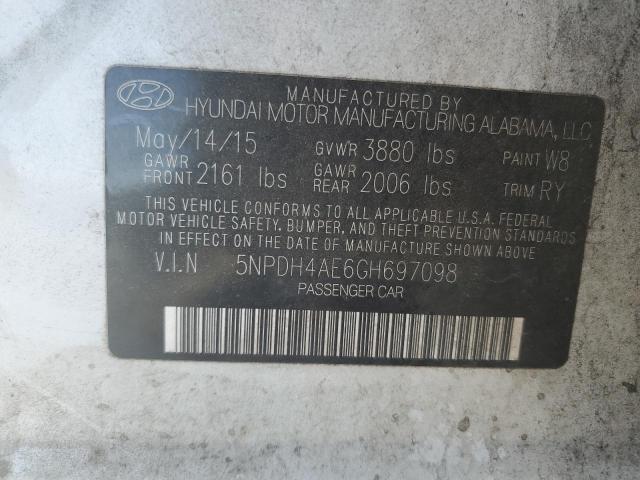 2016 HYUNDAI ELANTRA SE #3303959696