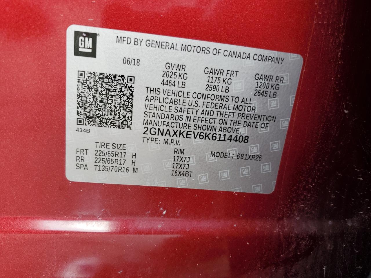 CHEVROLET EQUINOX LT