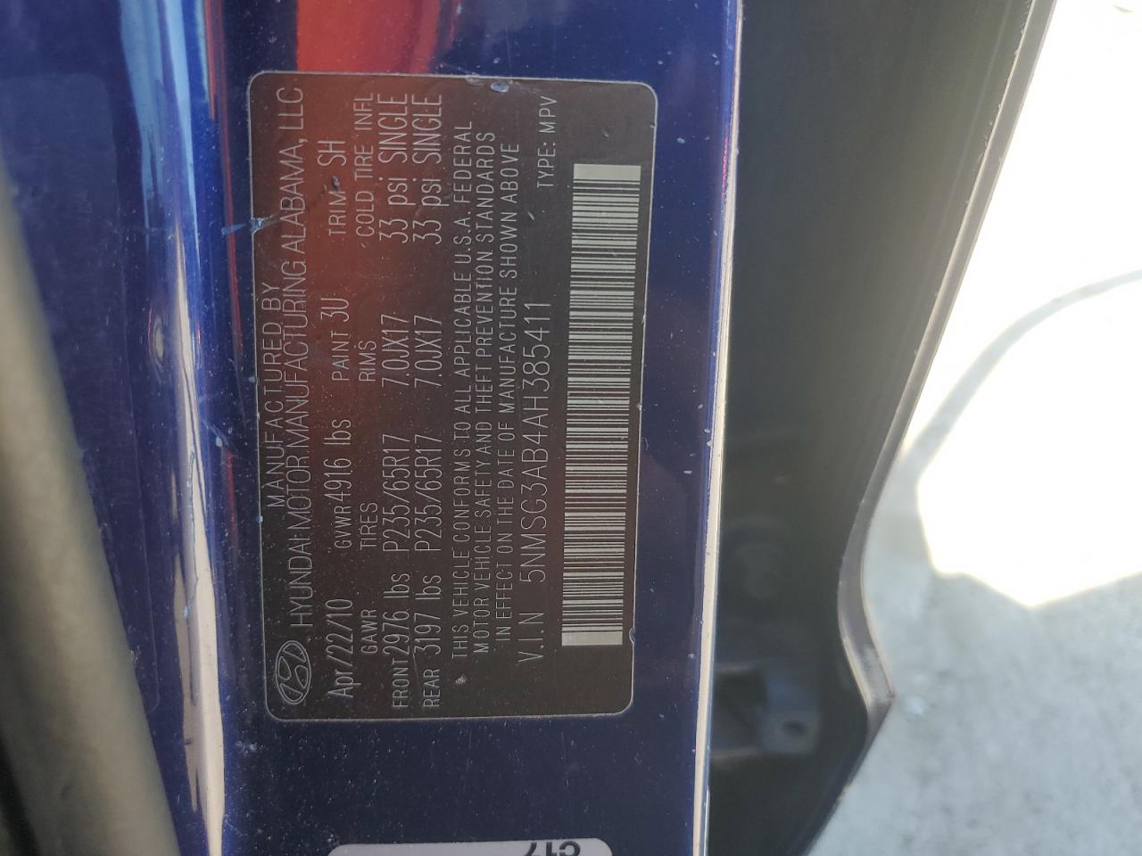 HYUNDAI SANTA FE GLS