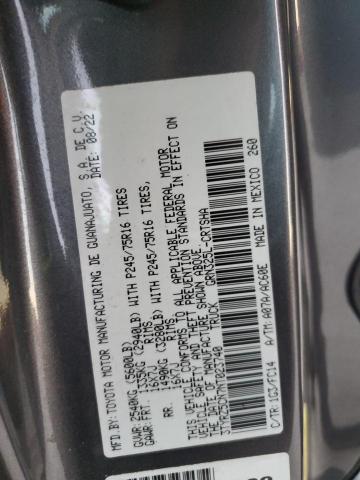 2022 TOYOTA TACOMA ACC #3296752953