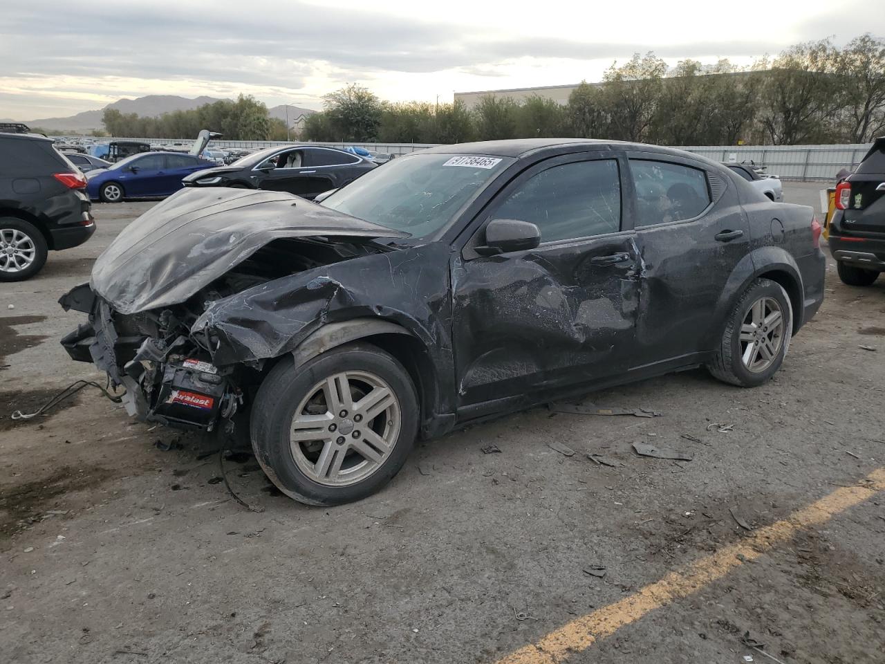 Lot #3292820568 2014 DODGE AVENGER SX