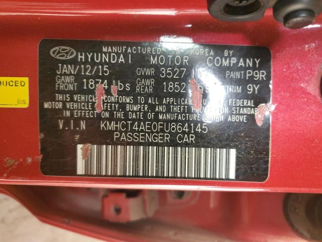 2015 HYUNDAI ACCENT GLS #3278572930