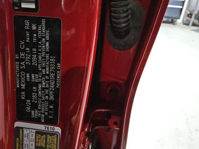 2024 KIA FORTE LX #3304055487