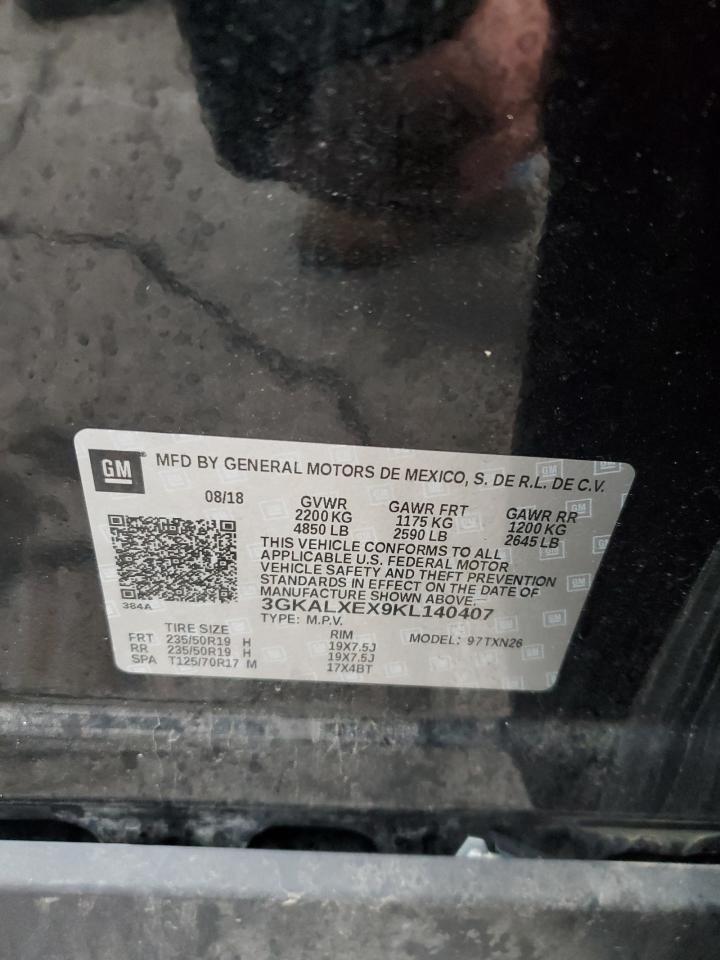 Lot #3302736061 2019 GMC TERRAIN DE