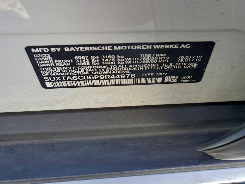 2023 BMW X5 XDRIVE4 #3301859022