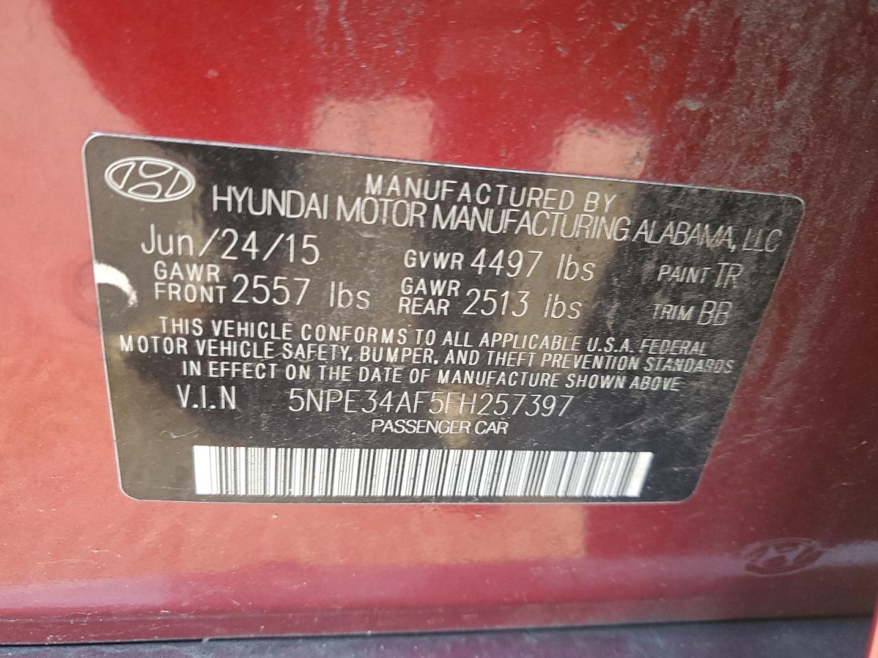 HYUNDAI SONATA SPORT