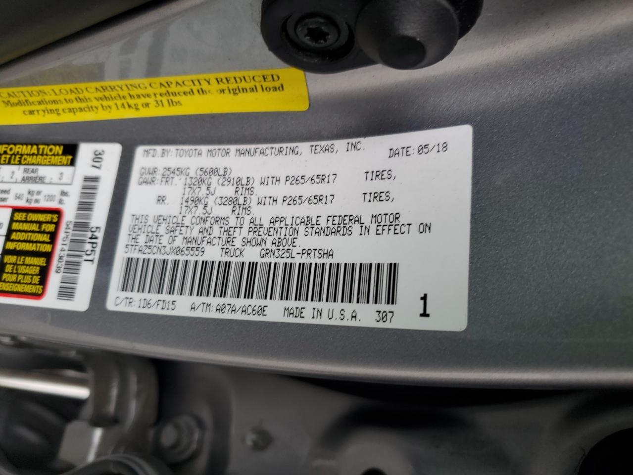 TOYOTA TACOMA DOUBLE CAB