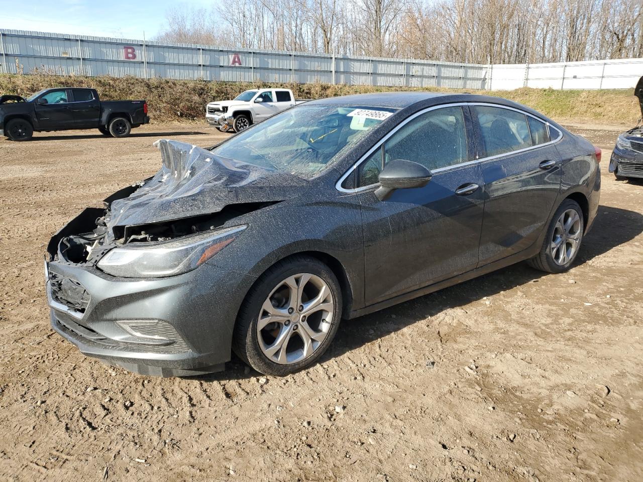 Lot #3303663930 2017 CHEVROLET CRUZE PREM