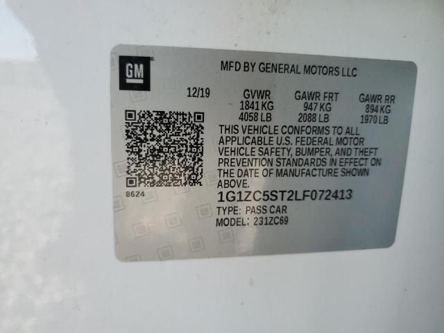 2020 CHEVROLET MALIBU LS #3291409235