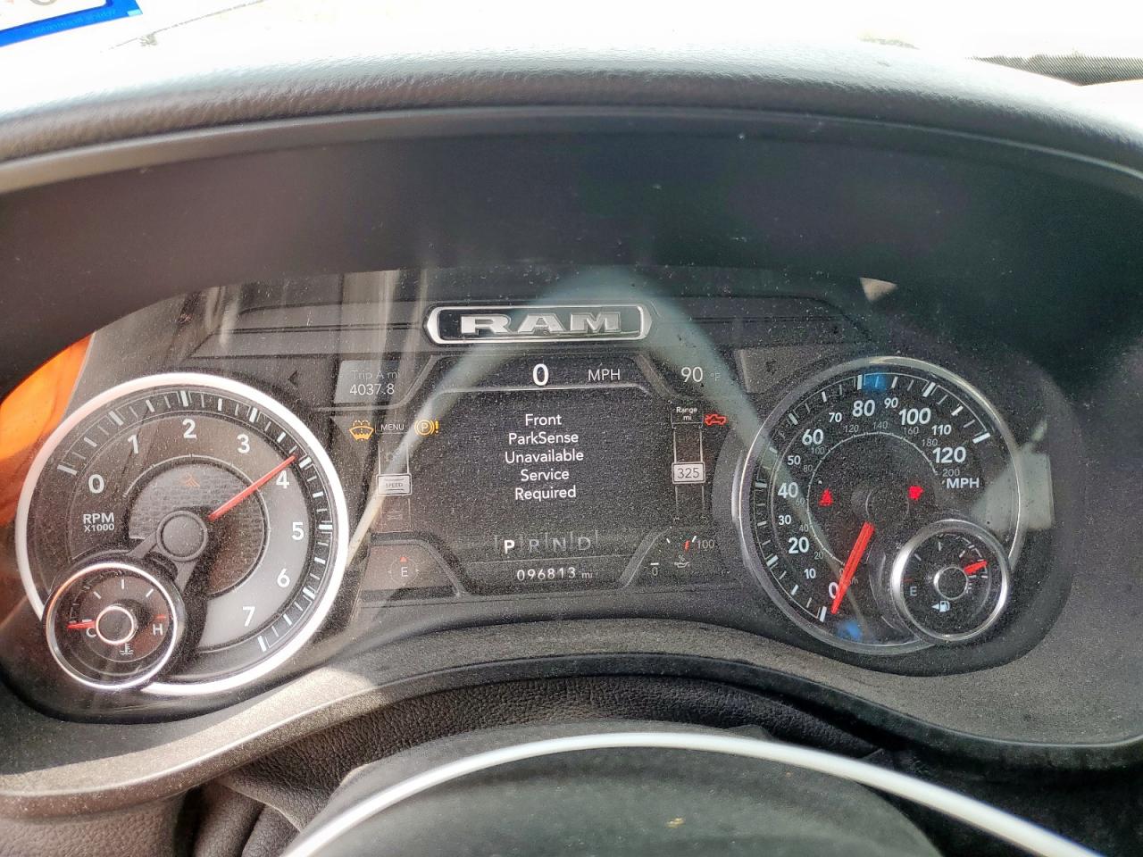 Lot #3318021409 2020 RAM 1500 BIG H