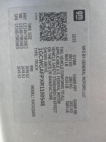 2024 CHEVROLET EXPRESS G2 #3296251463