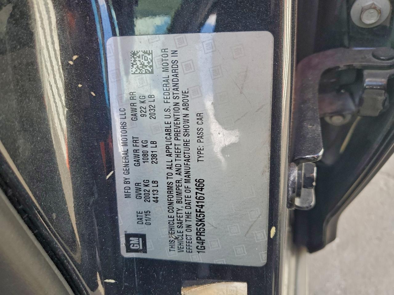 BUICK VERANO CONVENIENCE