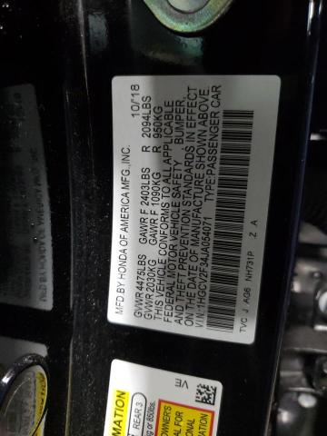 2018 HONDA ACCORD SPO #3287777108