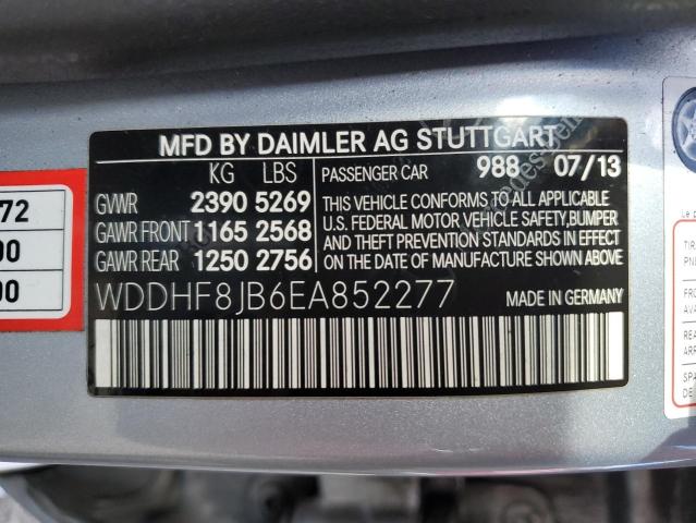 2014 MERCEDES-BENZ E 350 4MAT - WDDHF8JB6EA852277