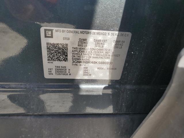 2019 CHEVROLET BLAZER 1LT #3296220420