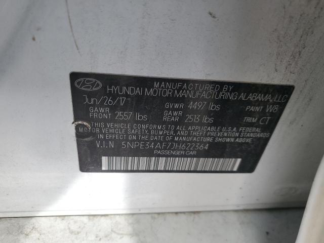 2018 HYUNDAI SONATA SPO - 5NPE34AF7JH622364
