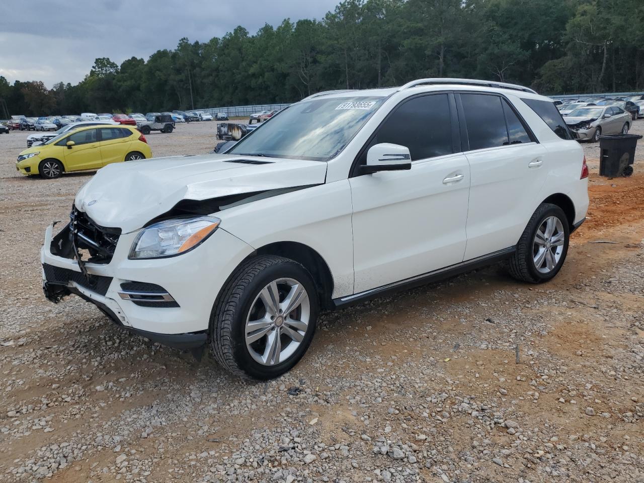 Lot #3291356164 2013 MERCEDES-BENZ ML 350 4MA