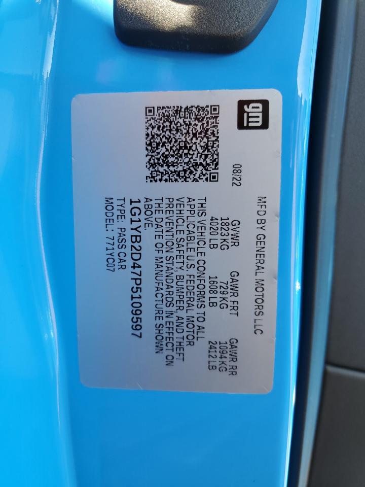 CHEVROLET CORVETTE STINGRAY 2LT