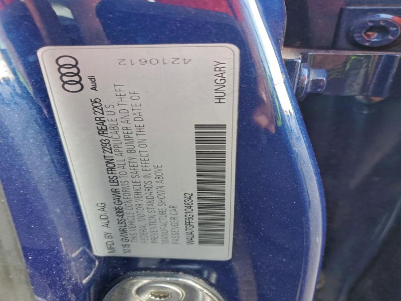 2016 AUDI A3 PREMIUM #3302640035