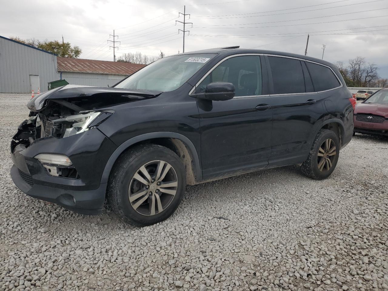 Lot #3312427621 2017 HONDA PILOT EXL