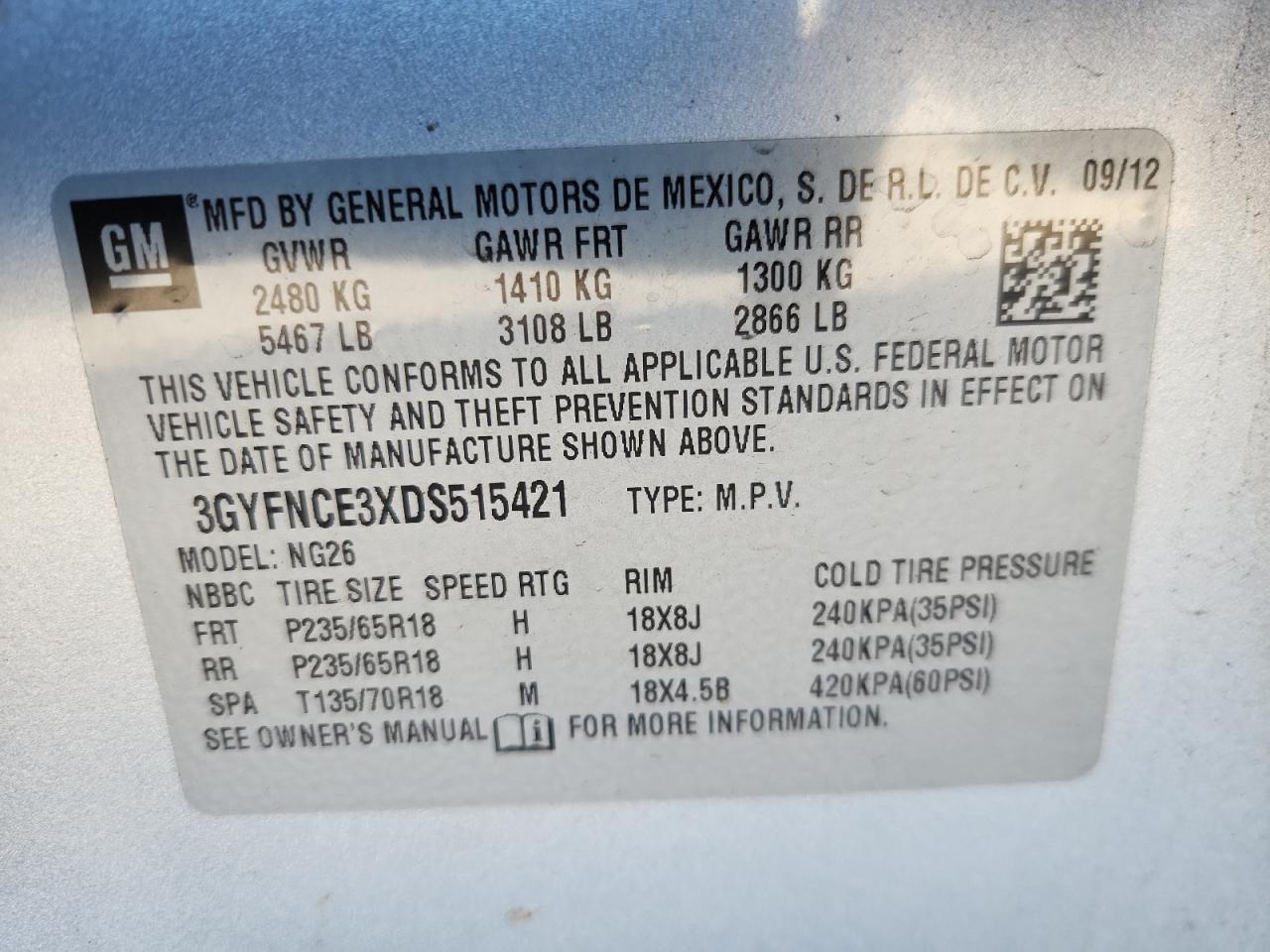 CADILLAC SRX LUXURY COLLECTION