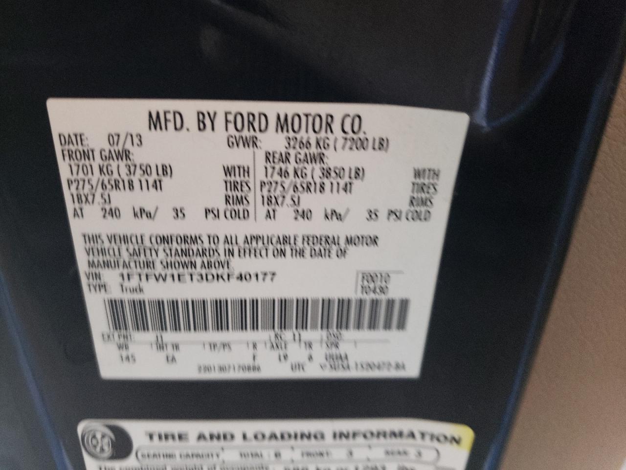 FORD F-150 SUPERCREW