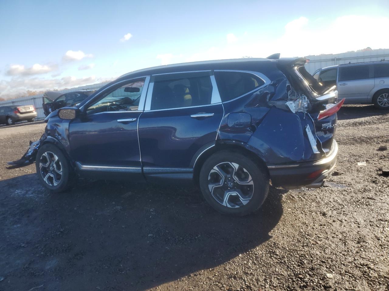 Lot #3301847416 2017 HONDA CR-V TOURI