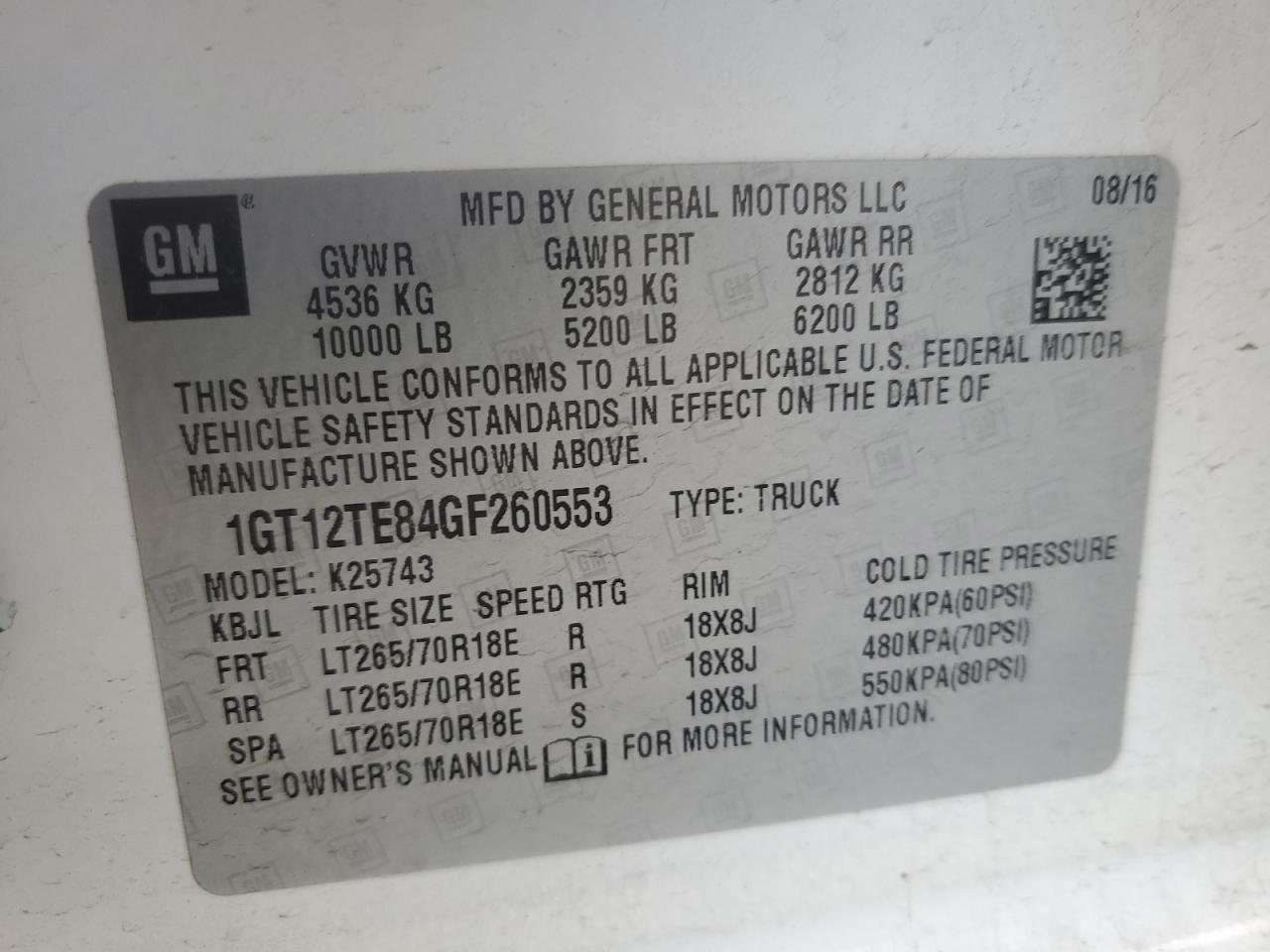 GMC SIERRA 1500 K2500 SLT