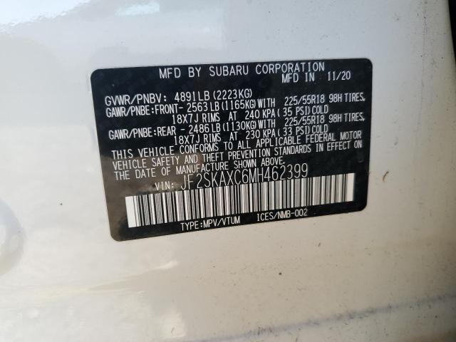 2021 SUBARU FORESTER T #3284116555