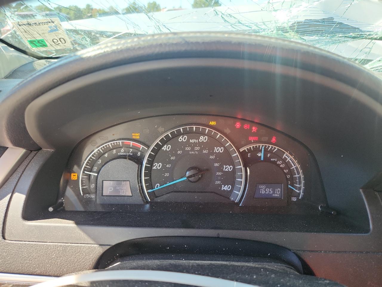 Lot #3304566467 2012 TOYOTA CAMRY BASE