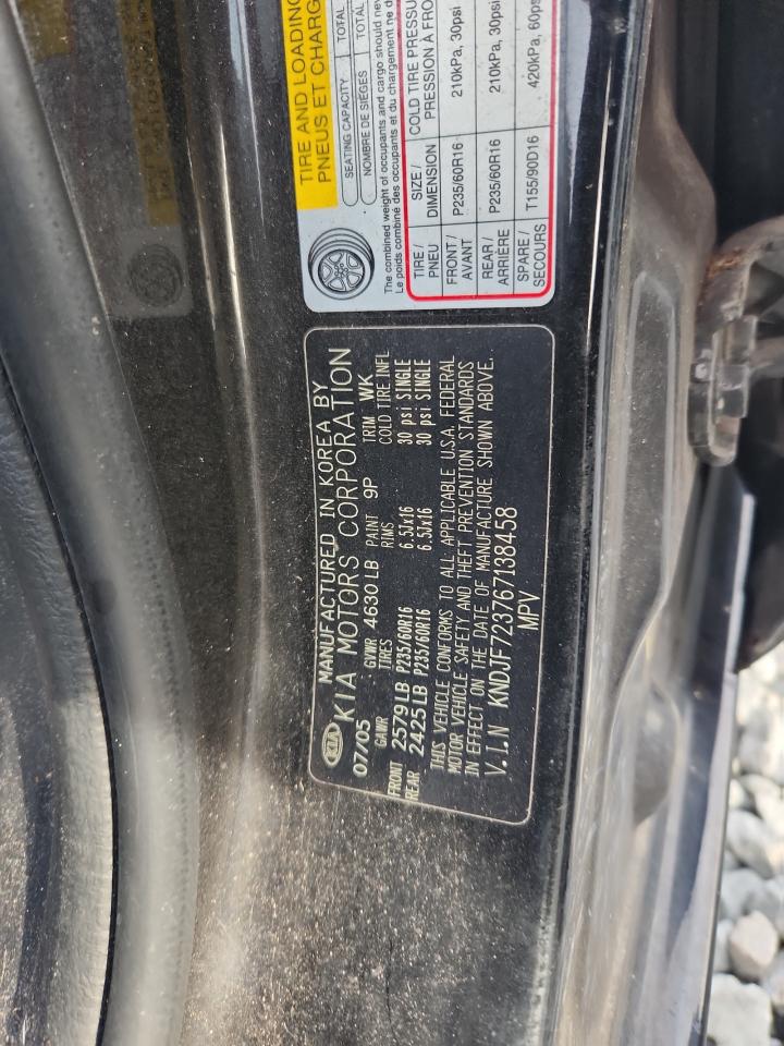 Lot #3304450597 2006 KIA NEW SPORTA