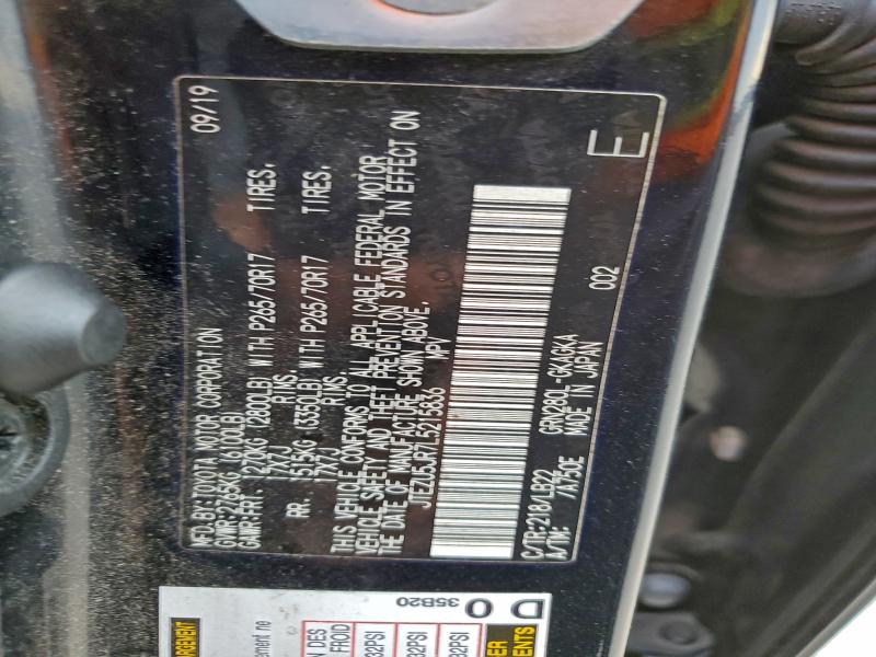 2020 TOYOTA 4RUNNER LI #3305291300